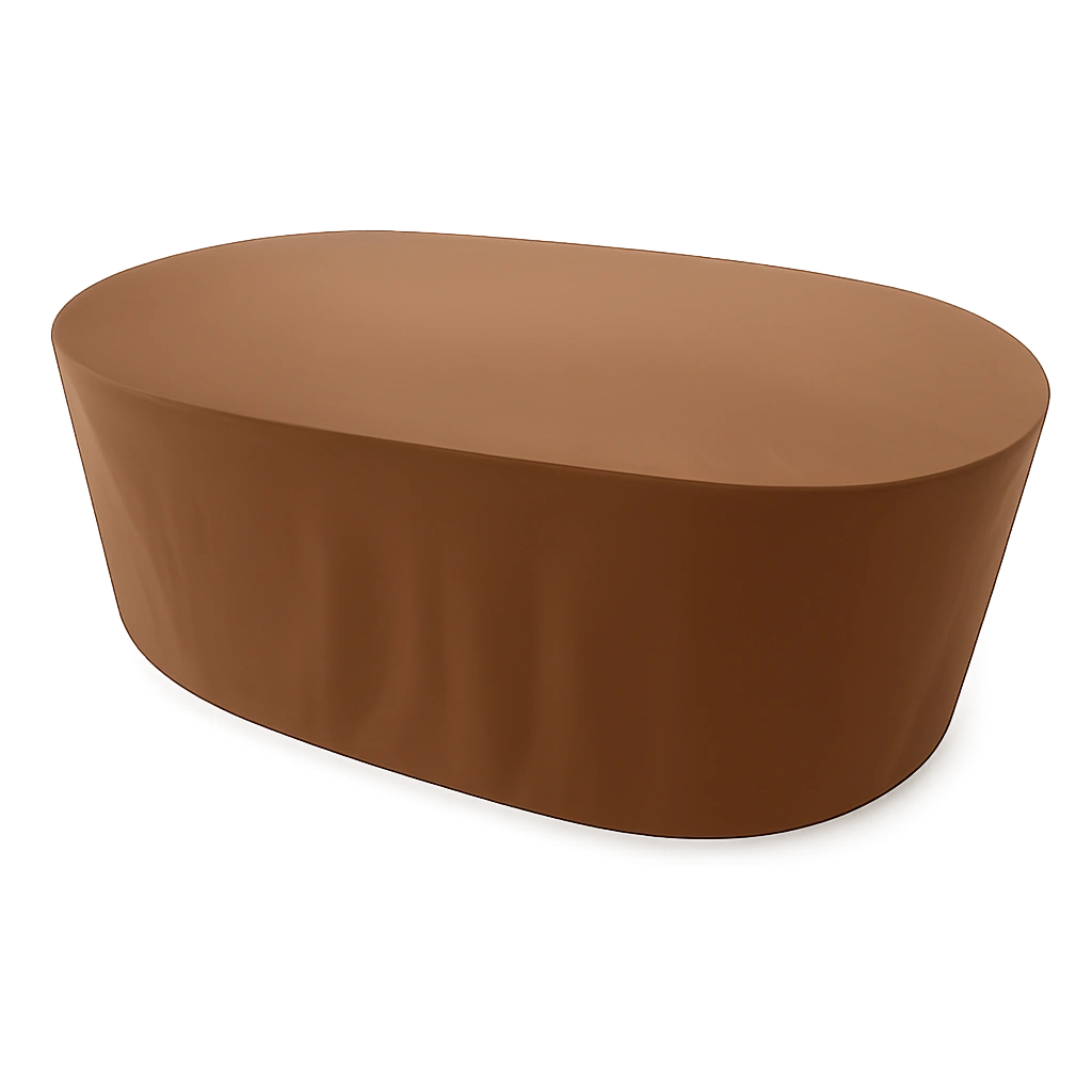Robuste Ovale Abdeckplane f¨¹r Gartenm?bel 180x100x70 cm, Wasserdicht 6000 mm, 900D Material