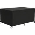 Wasserdichte Schutzh¨¹lle f¨¹r Gartenm?bel, 600D Oxford, 220x105x84cm, Schwarz