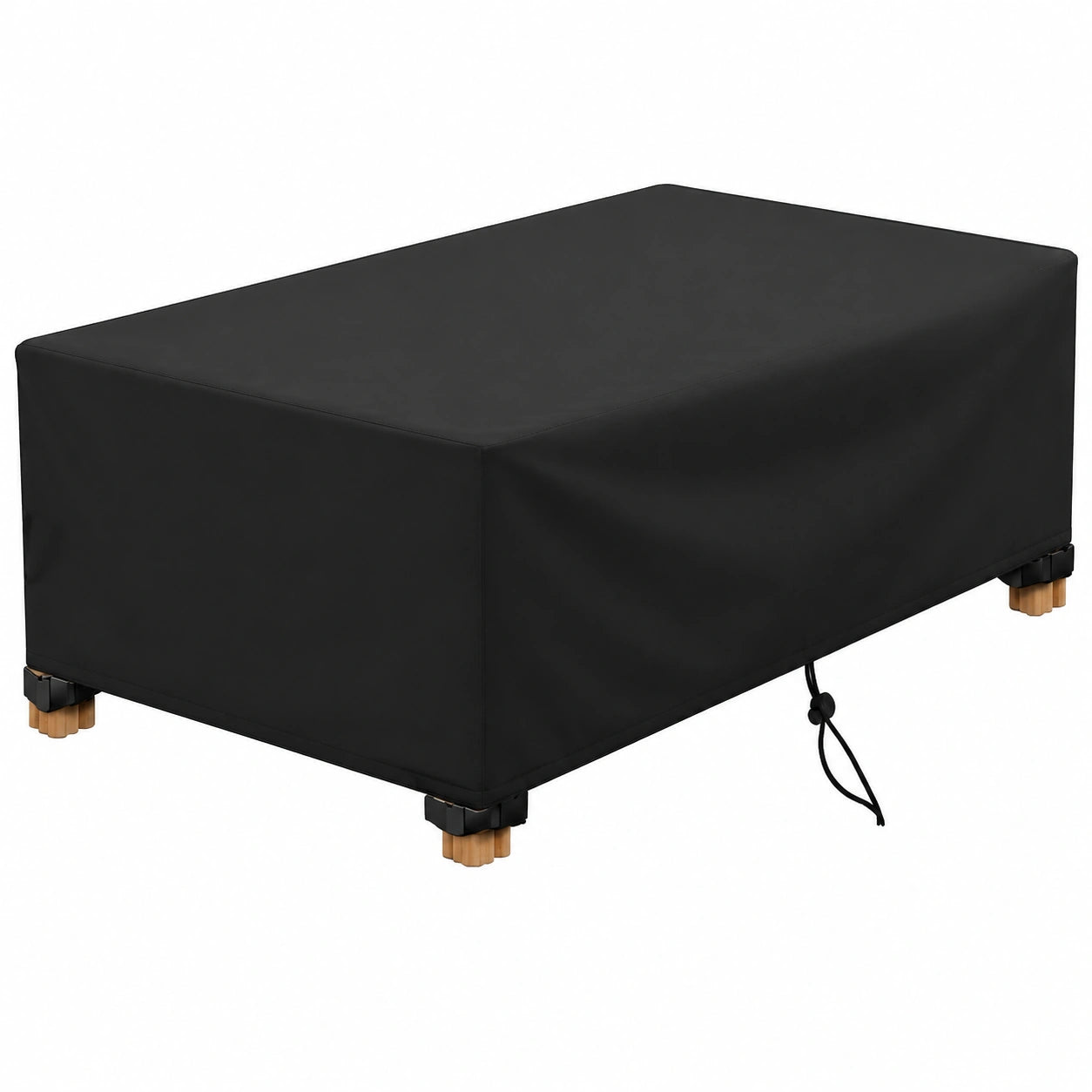 Wasserdichte Schutzh¨¹lle f¨¹r Gartenm?bel 100x45x90cm, Wetterfest mit Zugkordel und Schnalle f¨¹r Rattan-Sets