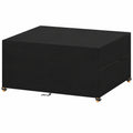 Wasserdichte 420D Abdeckung f¨¹r Gartentisch ¨C 220x110x75cm, Winterfeste Schutzh¨¹lle f¨¹r M?belsets