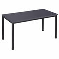 Moderner Multifunktionstisch in Anthrazit - Flexibler B¨¹rotisch f¨¹r Homeoffice & Meetings