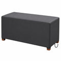 Wasserdichte Gartenm?bel Schutzh¨¹lle 320x200x110cm - Robustes 420D Oxford-Gewebe, UV-best?ndig, Schwarz