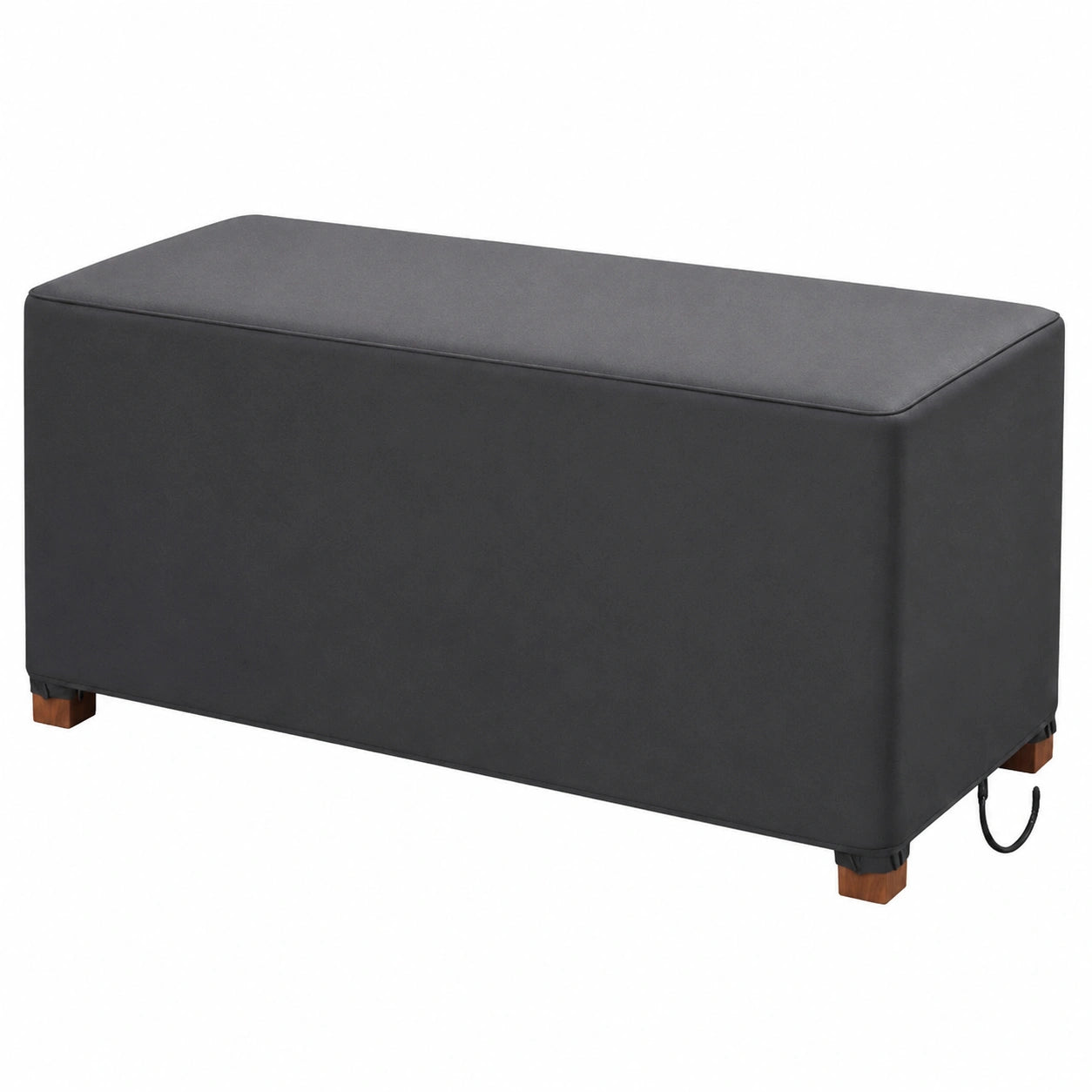 Wasserdichte Gartenm?bel Schutzh¨¹lle 320x200x110cm - Robustes 420D Oxford-Gewebe, UV-best?ndig, Schwarz