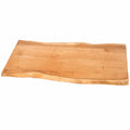 SAM Akazienholz Tischplatte 200x60 cm, Massivholz mit nat¨¹rlicher Baumkante, pflegeleicht und lackiert