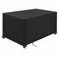 Wasserdichte Schutzh¨¹lle f¨¹r Gartenm?bel, 260x140x74cm, 420D Oxford, UV-best?ndig