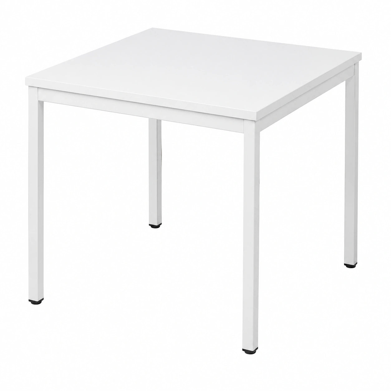 Moderner B¨¹rotisch f¨¹r Computer und Besprechungen in Grau, 80x80x75 cm