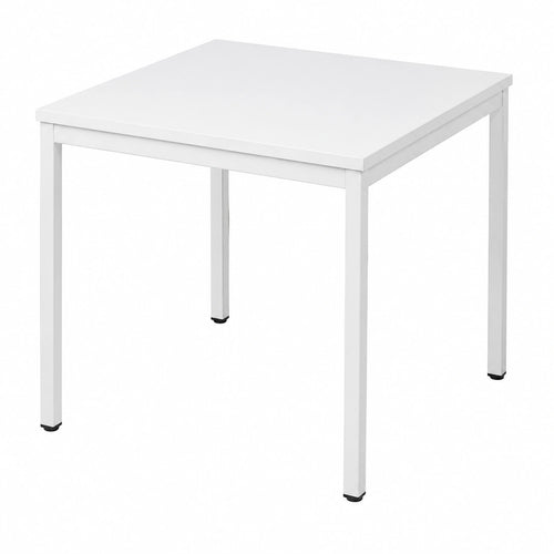 Bürotisch, lichtgrau, 80 × 80 × 75 cm