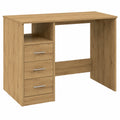Moderner B¨¹roschreibtisch aus Artisan-Eiche 102x50x76 cm