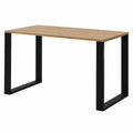 Moderner Esstisch im Loft-Stil mit robusten Metallbeinen, Tischplatte 18 mm, 120x60 cm