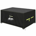 Wasserdichte Gartenm?bel Abdeckung, 420D Oxford, UV-best?ndig, 213x132x74cm, mit Bel¨¹ftung f¨¹r Tisch und Sitzgruppe